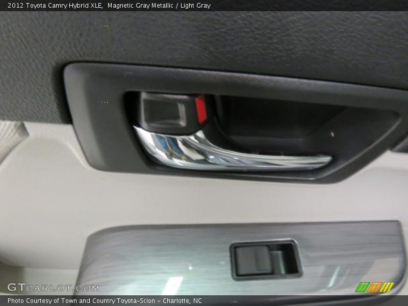 Magnetic Gray Metallic / Light Gray 2012 Toyota Camry Hybrid XLE