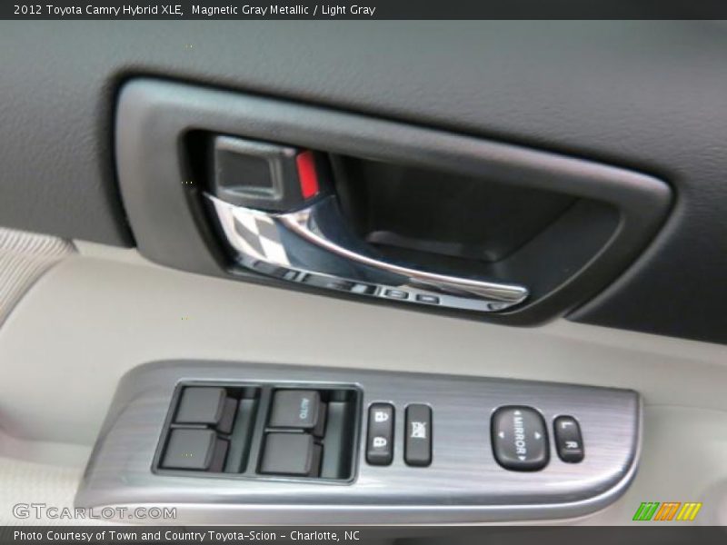 Magnetic Gray Metallic / Light Gray 2012 Toyota Camry Hybrid XLE