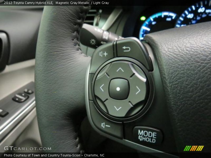 Magnetic Gray Metallic / Light Gray 2012 Toyota Camry Hybrid XLE
