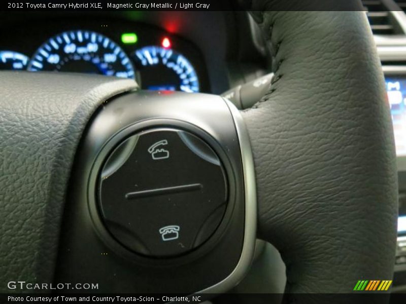 Magnetic Gray Metallic / Light Gray 2012 Toyota Camry Hybrid XLE