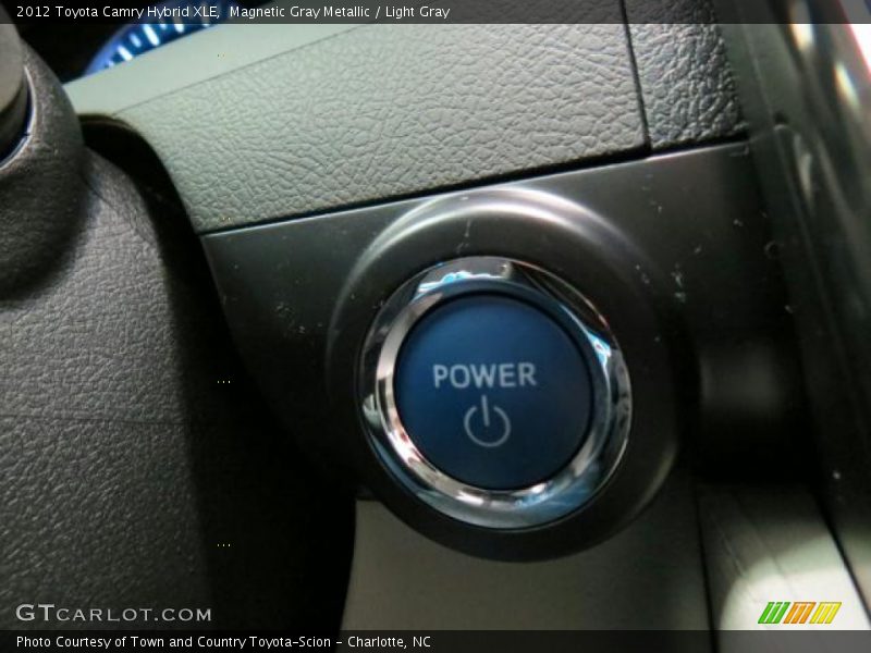 Magnetic Gray Metallic / Light Gray 2012 Toyota Camry Hybrid XLE