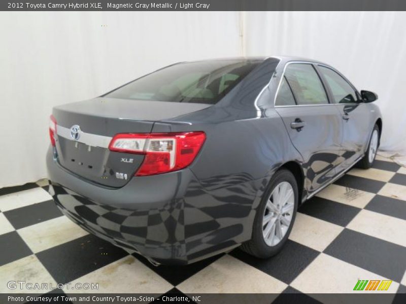 Magnetic Gray Metallic / Light Gray 2012 Toyota Camry Hybrid XLE
