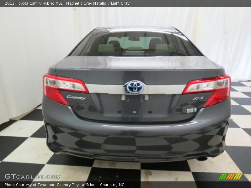 Magnetic Gray Metallic / Light Gray 2012 Toyota Camry Hybrid XLE