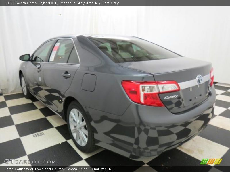 Magnetic Gray Metallic / Light Gray 2012 Toyota Camry Hybrid XLE