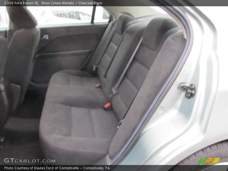 Moss Green Metallic / Charcoal Black 2009 Ford Fusion SE