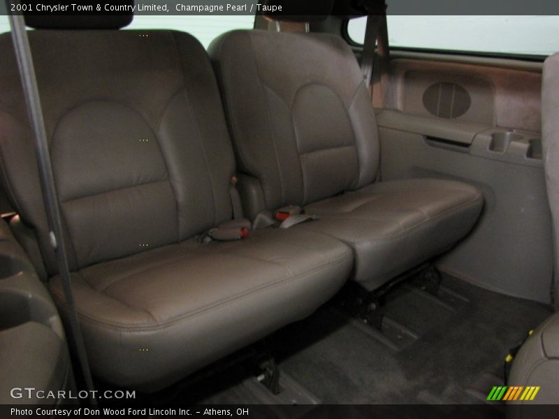 Champagne Pearl / Taupe 2001 Chrysler Town & Country Limited