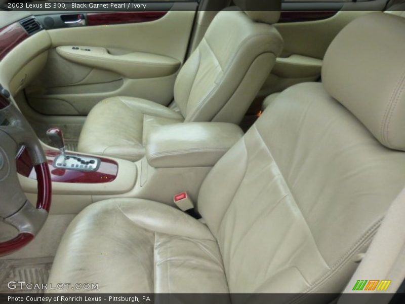 Black Garnet Pearl / Ivory 2003 Lexus ES 300