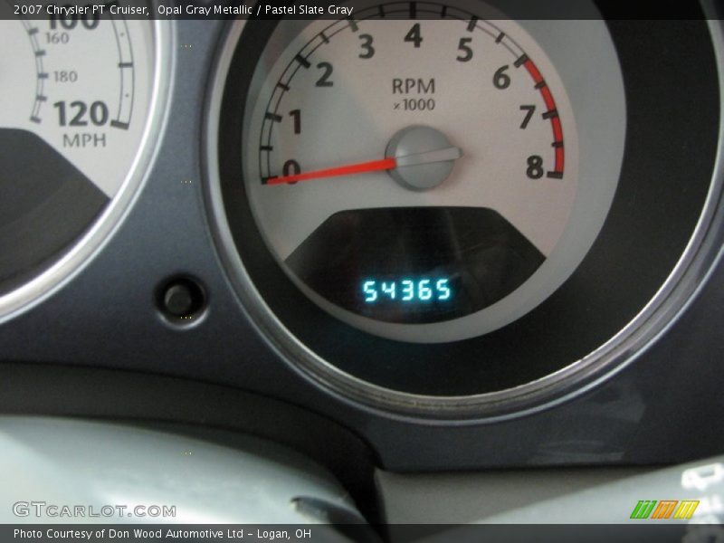 Opal Gray Metallic / Pastel Slate Gray 2007 Chrysler PT Cruiser
