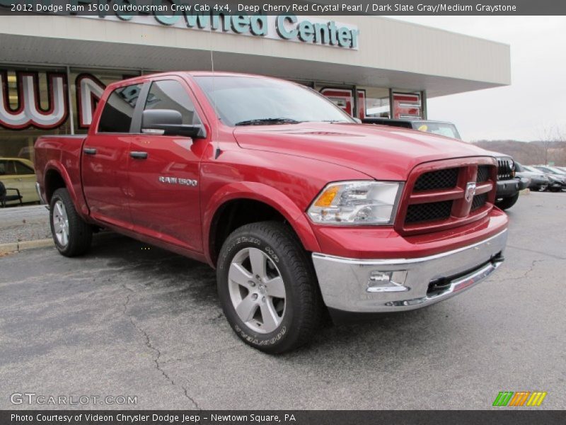 Front 3/4 View of 2012 Ram 1500 Outdoorsman Crew Cab 4x4
