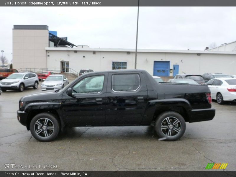  2013 Ridgeline Sport Crystal Black Pearl