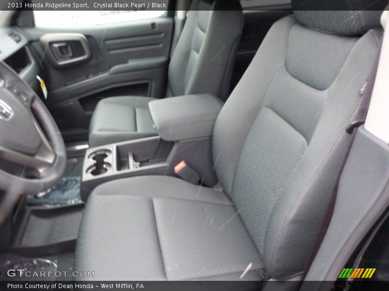 Crystal Black Pearl / Black 2013 Honda Ridgeline Sport