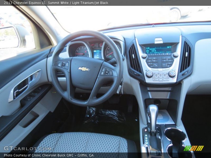 Summit White / Light Titanium/Jet Black 2013 Chevrolet Equinox LS