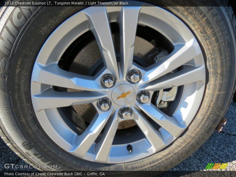 Tungsten Metallic / Light Titanium/Jet Black 2013 Chevrolet Equinox LT