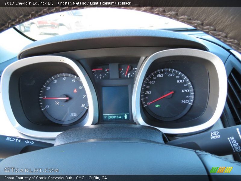 Tungsten Metallic / Light Titanium/Jet Black 2013 Chevrolet Equinox LT