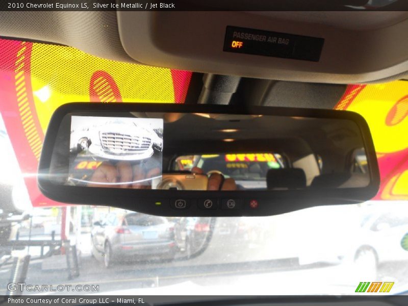 Silver Ice Metallic / Jet Black 2010 Chevrolet Equinox LS