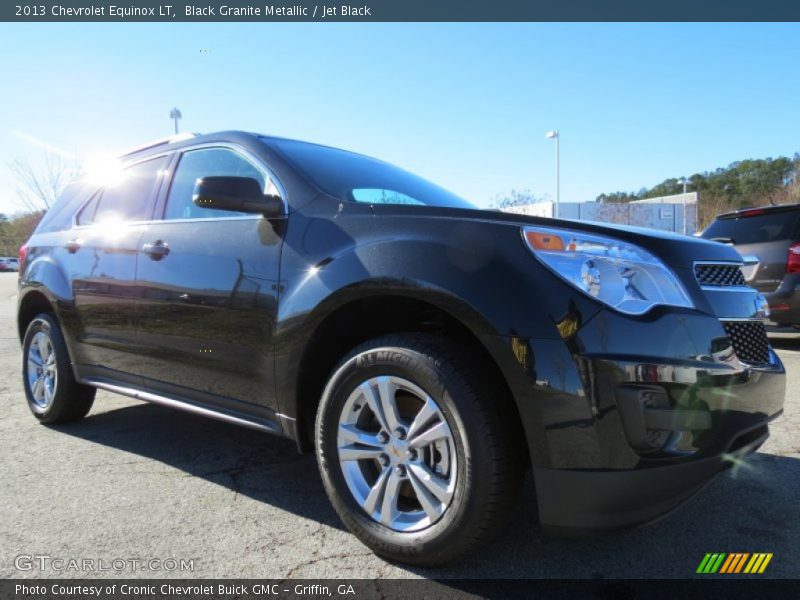 Black Granite Metallic / Jet Black 2013 Chevrolet Equinox LT