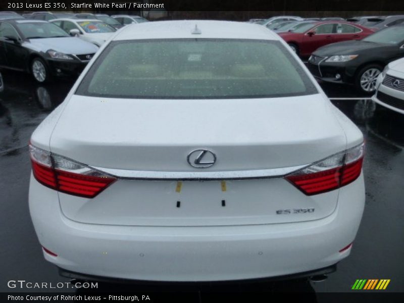 Starfire White Pearl / Parchment 2013 Lexus ES 350