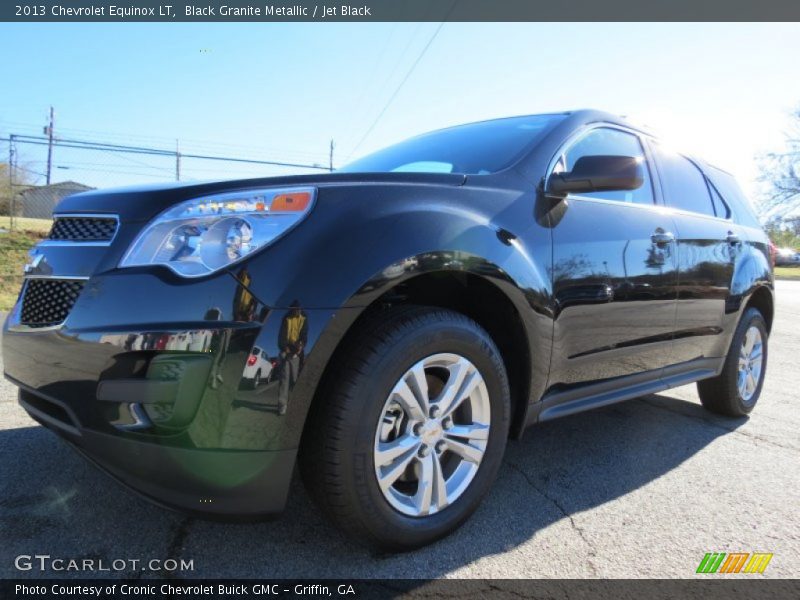 Black Granite Metallic / Jet Black 2013 Chevrolet Equinox LT