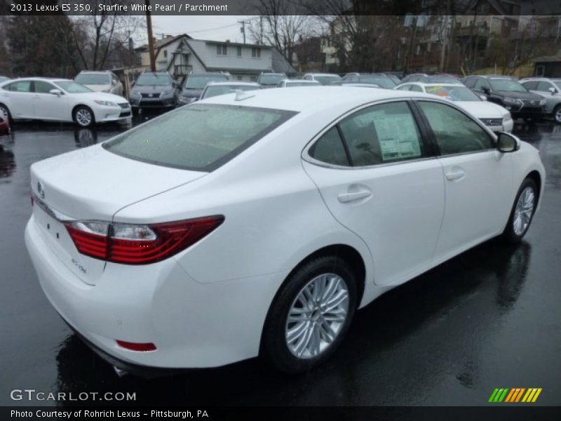 Starfire White Pearl / Parchment 2013 Lexus ES 350