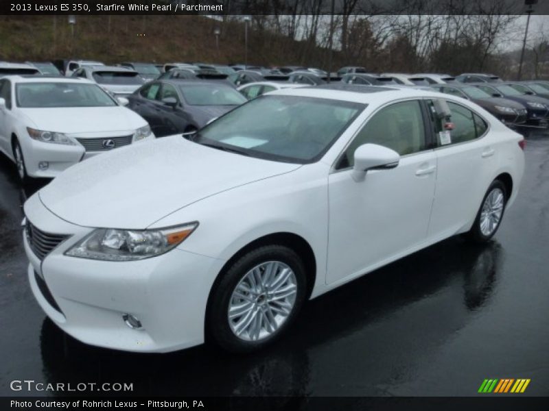 Starfire White Pearl / Parchment 2013 Lexus ES 350