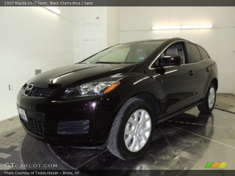 Black Cherry Mica / Sand 2007 Mazda CX-7 Sport