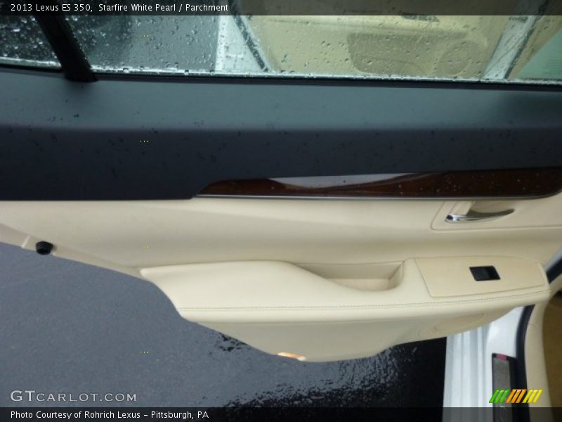 Starfire White Pearl / Parchment 2013 Lexus ES 350