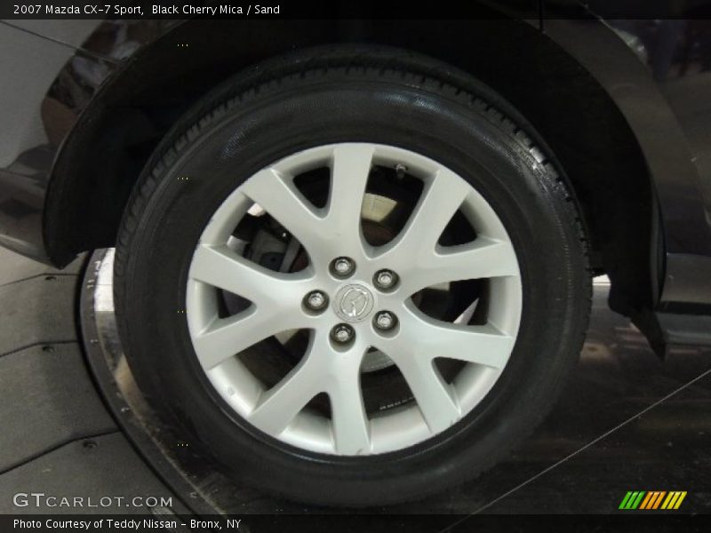 Black Cherry Mica / Sand 2007 Mazda CX-7 Sport