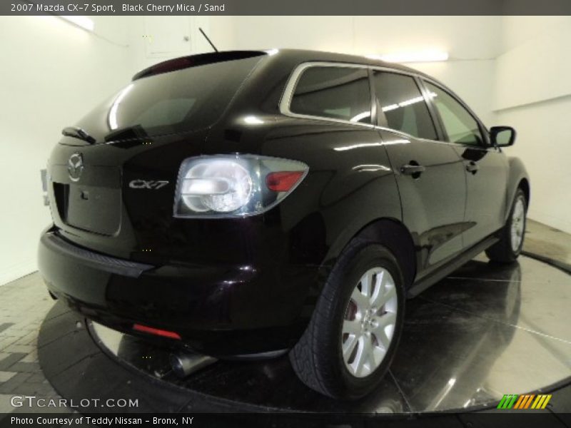 Black Cherry Mica / Sand 2007 Mazda CX-7 Sport