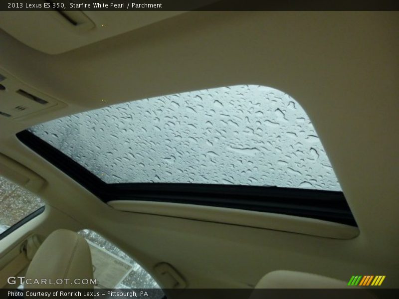Starfire White Pearl / Parchment 2013 Lexus ES 350