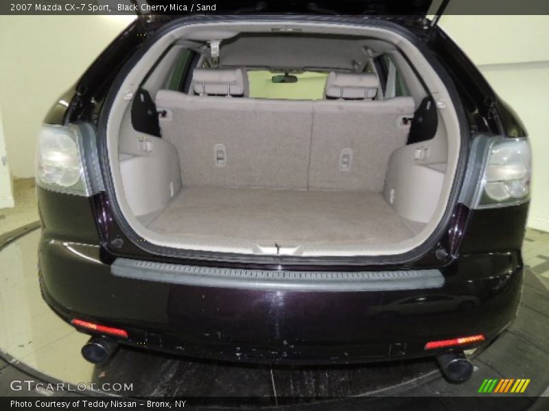 Black Cherry Mica / Sand 2007 Mazda CX-7 Sport