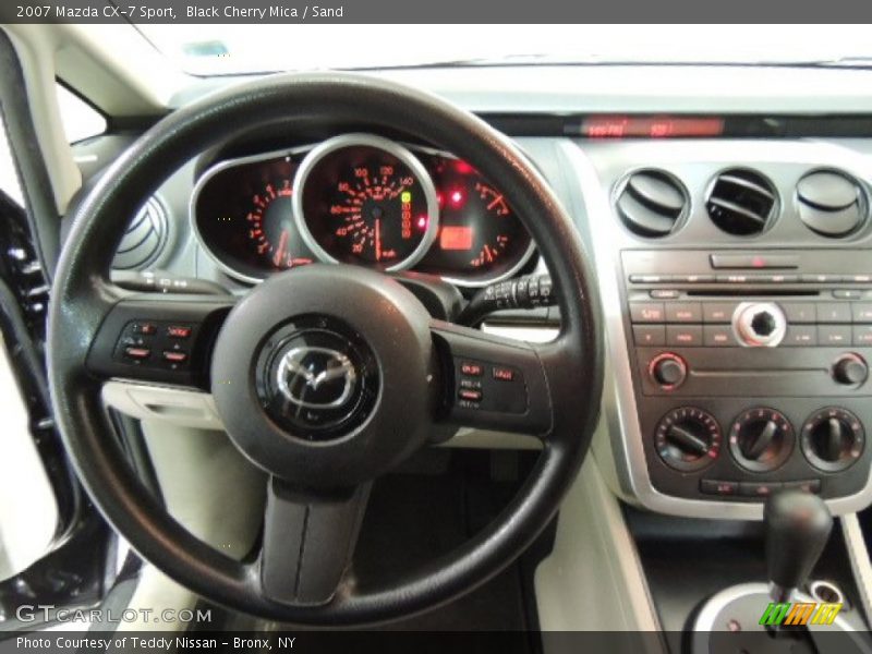 Black Cherry Mica / Sand 2007 Mazda CX-7 Sport