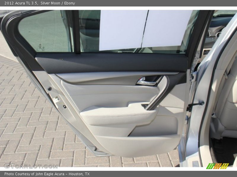 Silver Moon / Ebony 2012 Acura TL 3.5