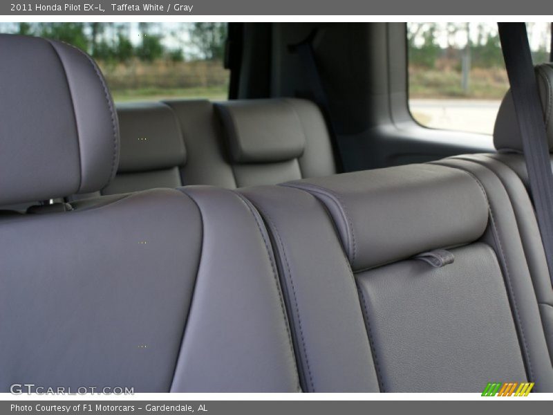 Taffeta White / Gray 2011 Honda Pilot EX-L
