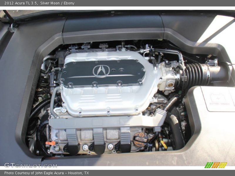Silver Moon / Ebony 2012 Acura TL 3.5