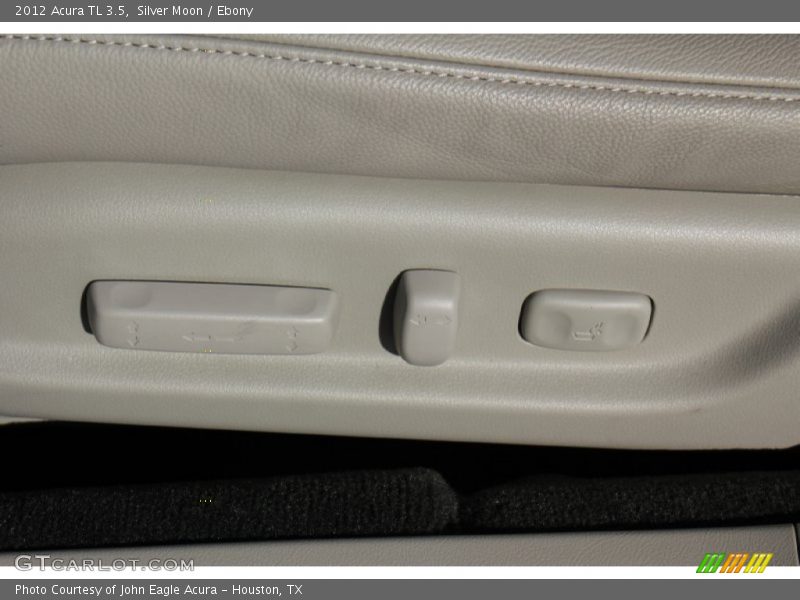 Silver Moon / Ebony 2012 Acura TL 3.5