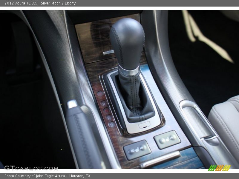 Silver Moon / Ebony 2012 Acura TL 3.5