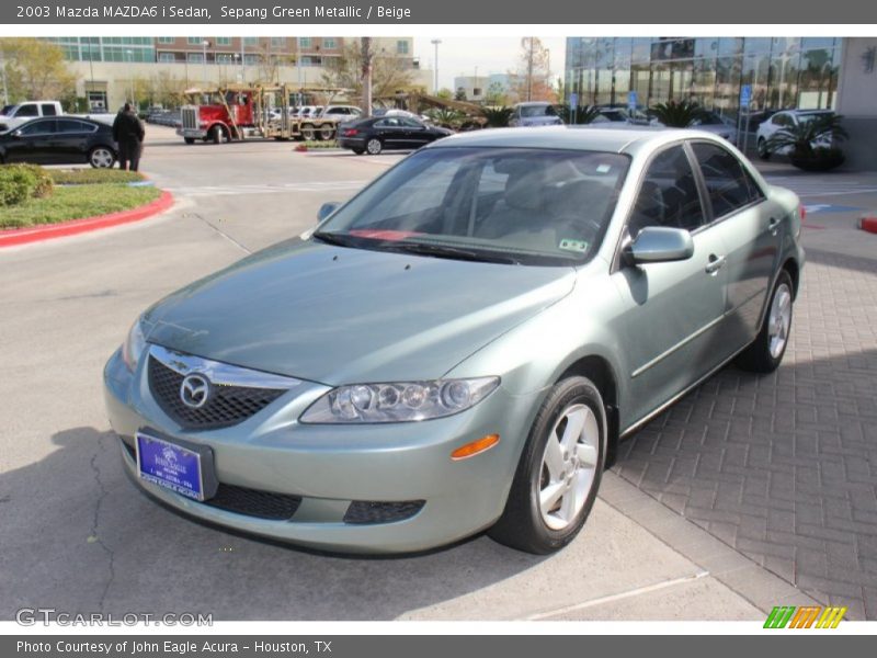 Sepang Green Metallic / Beige 2003 Mazda MAZDA6 i Sedan