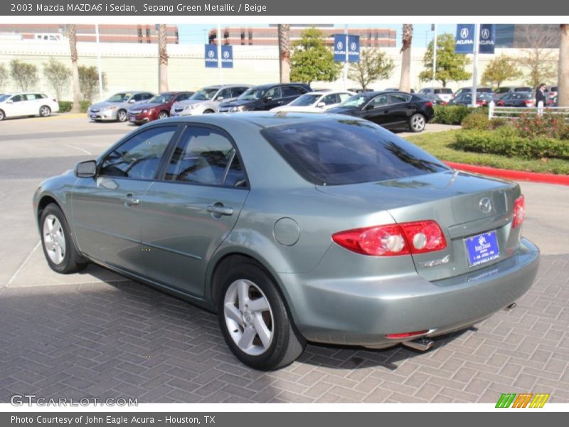 Sepang Green Metallic / Beige 2003 Mazda MAZDA6 i Sedan