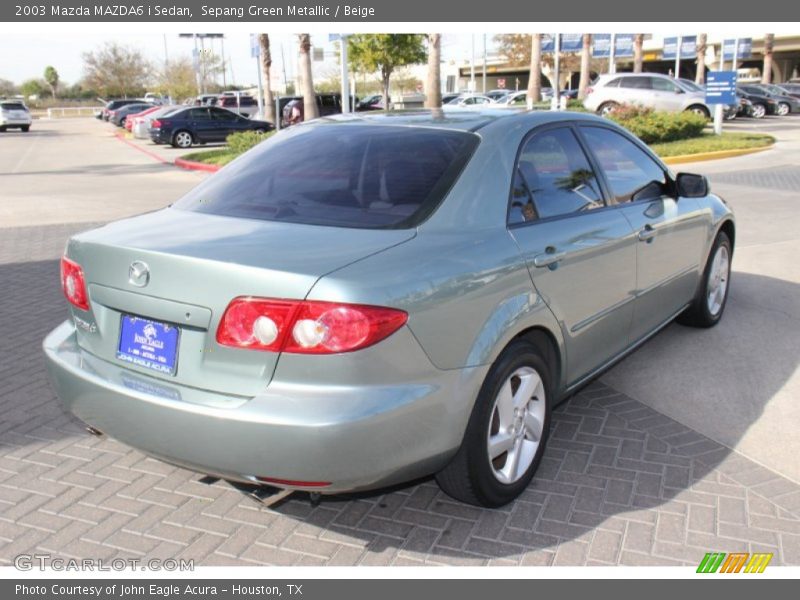 Sepang Green Metallic / Beige 2003 Mazda MAZDA6 i Sedan