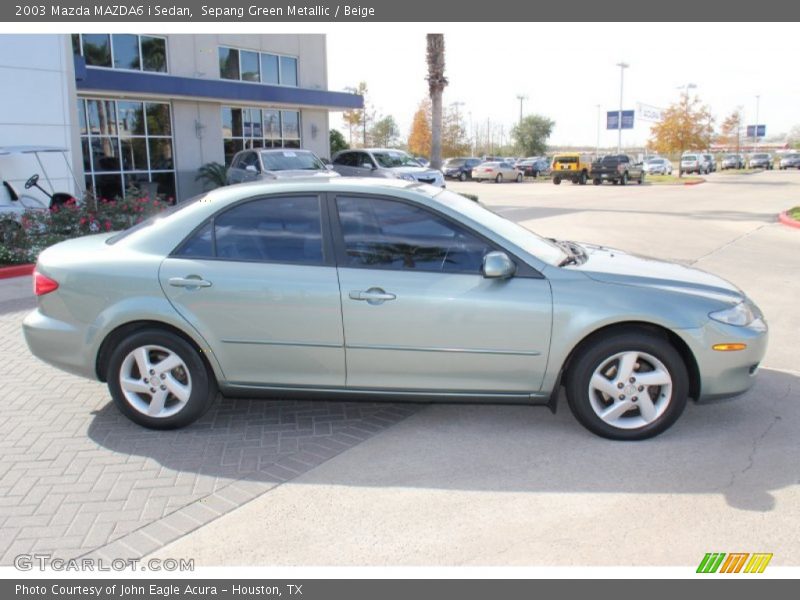 Sepang Green Metallic / Beige 2003 Mazda MAZDA6 i Sedan
