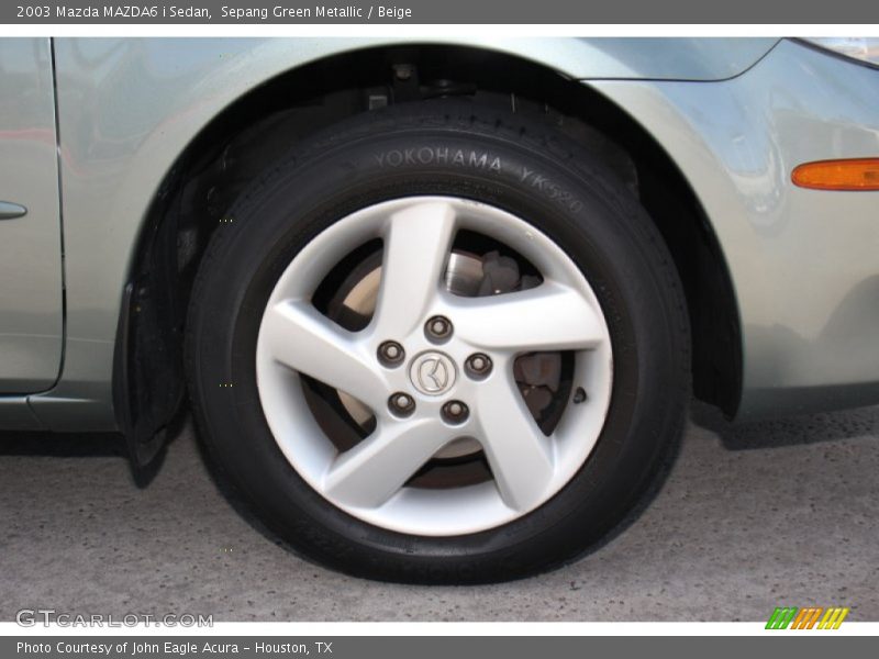 Sepang Green Metallic / Beige 2003 Mazda MAZDA6 i Sedan