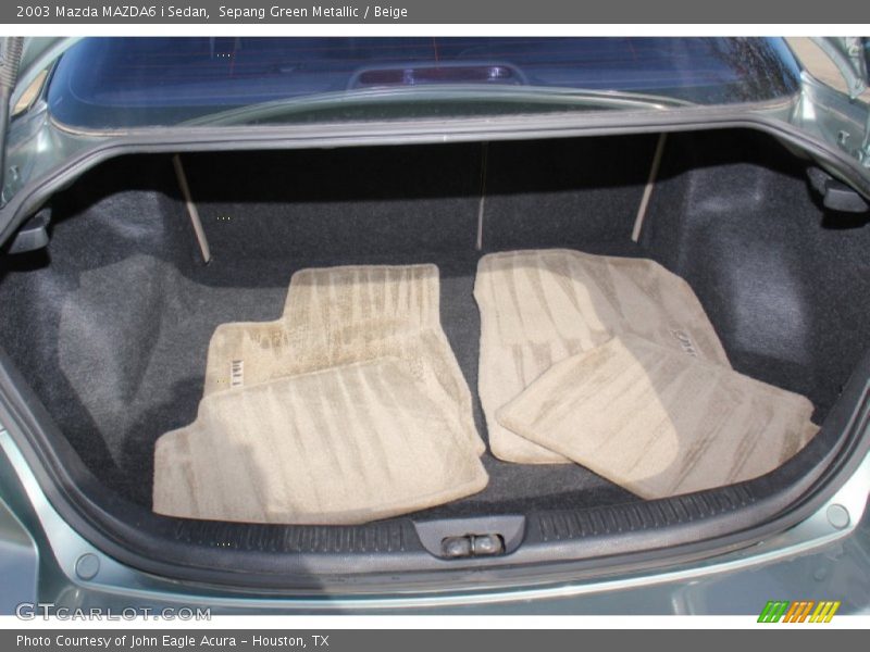 Sepang Green Metallic / Beige 2003 Mazda MAZDA6 i Sedan