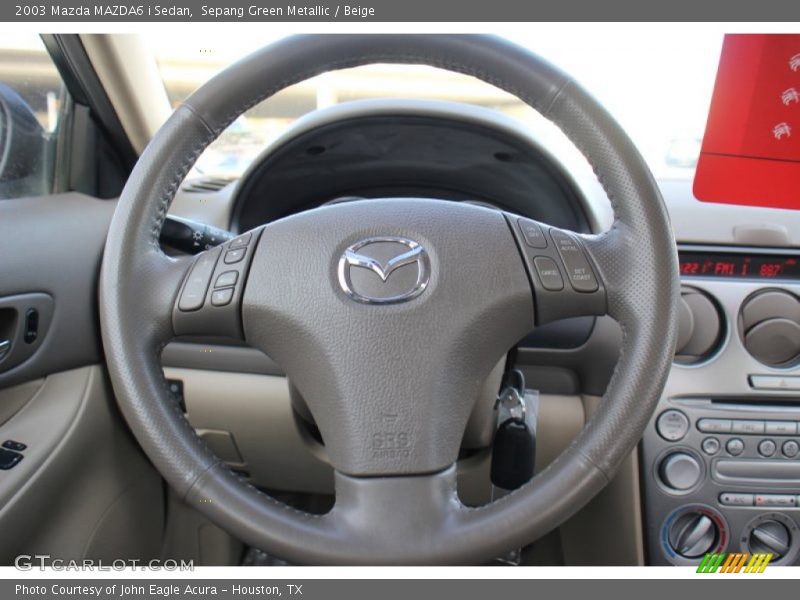 Sepang Green Metallic / Beige 2003 Mazda MAZDA6 i Sedan
