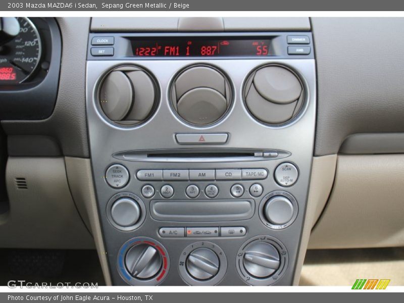 Sepang Green Metallic / Beige 2003 Mazda MAZDA6 i Sedan