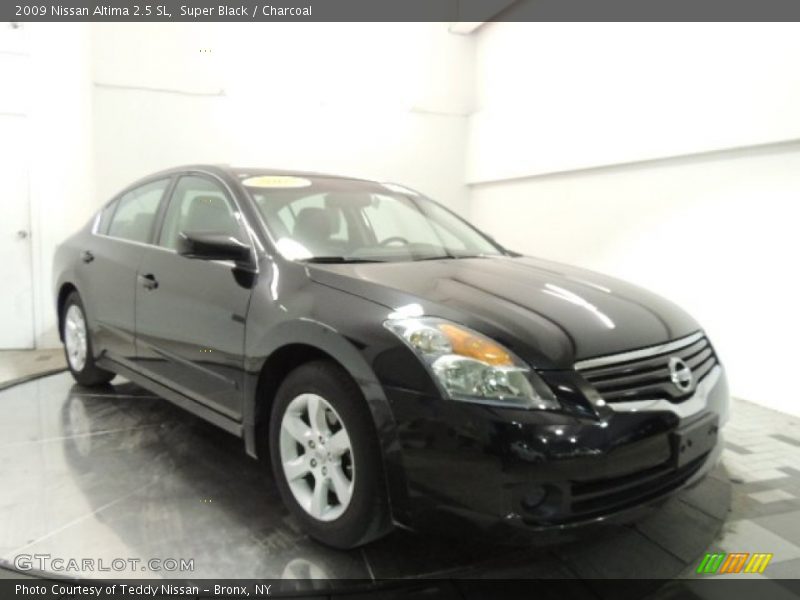 Super Black / Charcoal 2009 Nissan Altima 2.5 SL