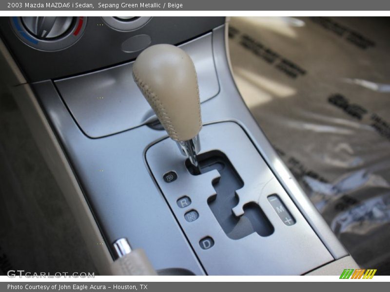 Sepang Green Metallic / Beige 2003 Mazda MAZDA6 i Sedan