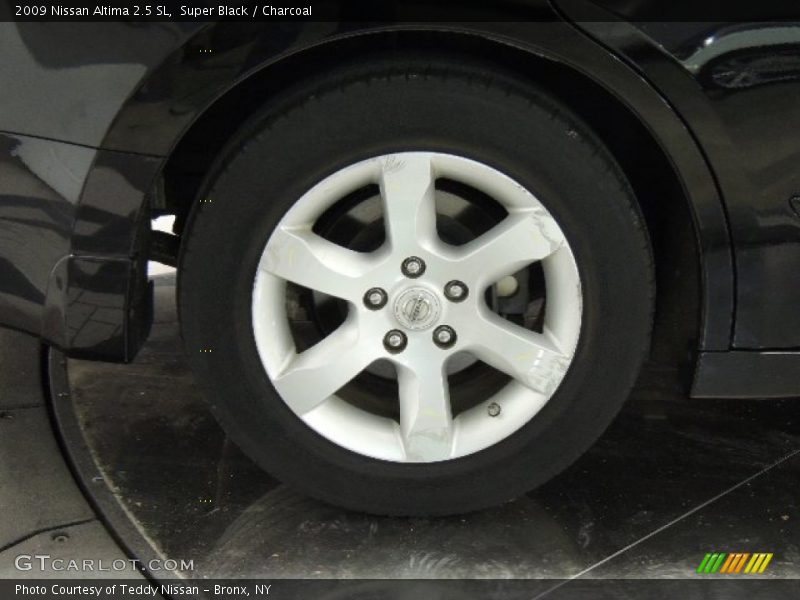 Super Black / Charcoal 2009 Nissan Altima 2.5 SL