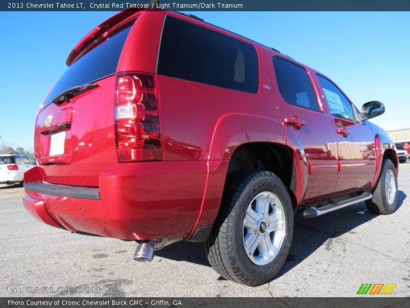 Crystal Red Tintcoat / Light Titanium/Dark Titanium 2013 Chevrolet Tahoe LT