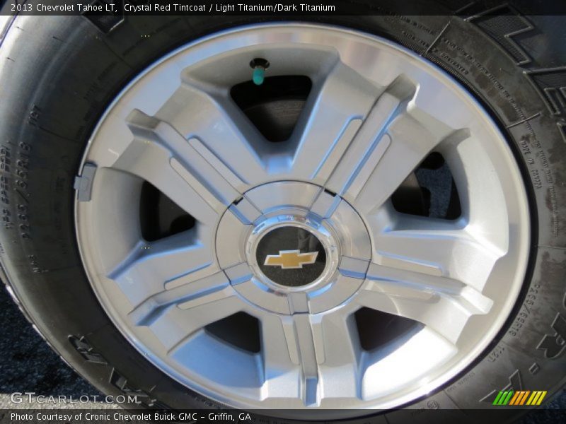 Crystal Red Tintcoat / Light Titanium/Dark Titanium 2013 Chevrolet Tahoe LT