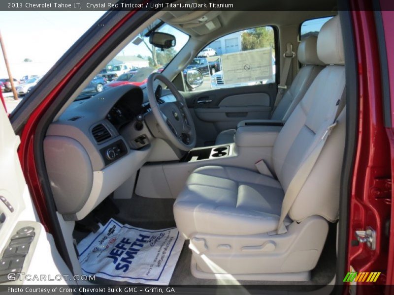 Crystal Red Tintcoat / Light Titanium/Dark Titanium 2013 Chevrolet Tahoe LT